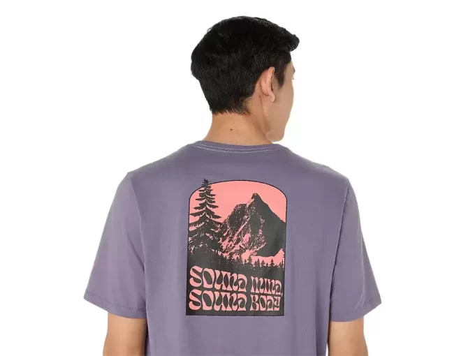 T-SHIRT UNISEX ASICS NATURE A MANICHE CORTE