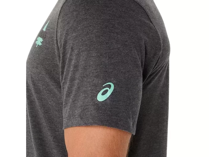 T-SHIRT UNISEX ASICS NATURE A MANICHE CORTE