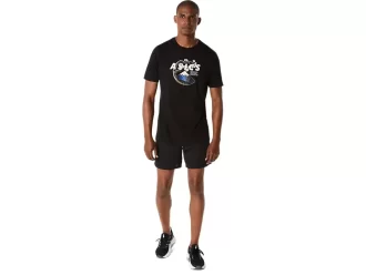 T-SHIRT UNISEX ASICS OUTDOOR A MANICHE CORTE