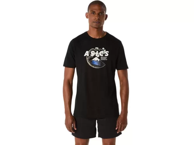 T-SHIRT UNISEX ASICS OUTDOOR A MANICHE CORTE T-SHIRT UNISEX ASICS OUTDOOR A MANICHE CORTE