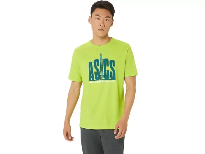 T-SHIRT UNISEX ASICS RUN NYC RUN CLUB CREW T-SHIRT UNISEX ASICS RUN NYC RUN CLUB CREW