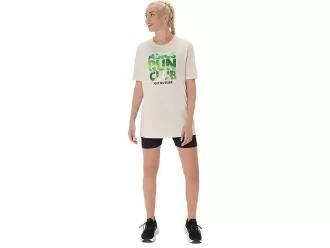 T-SHIRT UNISEX ASICS RUN OUTSIDE CLUB A MANICHE CORTE