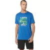 T-SHIRT UNISEX ASICS RUN OUTSIDE CLUB A MANICHE CORTE T-SHIRT UNISEX ASICS RUN OUTSIDE CLUB A MANICHE CORTE