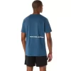 T-SHIRT UNISEX ASICS RUN OUTSIDE CLUB A MANICHE CORTE T-SHIRT UNISEX ASICS RUN OUTSIDE CLUB A MANICHE CORTE