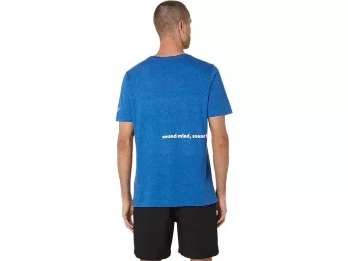 T-SHIRT UNISEX ASICS RUN OUTSIDE CLUB A MANICHE CORTE T-SHIRT UNISEX ASICS RUN OUTSIDE CLUB A MANICHE CORTE