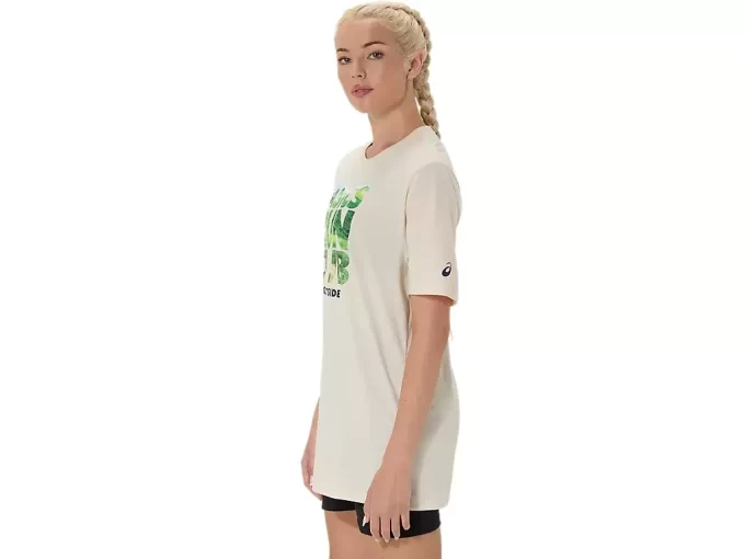 T-SHIRT UNISEX ASICS RUN OUTSIDE CLUB A MANICHE CORTE
