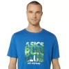 T-SHIRT UNISEX ASICS RUN OUTSIDE CLUB A MANICHE CORTE T-SHIRT UNISEX ASICS RUN OUTSIDE CLUB A MANICHE CORTE