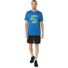 T-SHIRT UNISEX ASICS RUN OUTSIDE CLUB A MANICHE CORTE T-SHIRT UNISEX ASICS RUN OUTSIDE CLUB A MANICHE CORTE