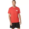 T-SHIRT UNISEX ASICS SMSB 1977 RUN CLUB A MANICHE CORTE