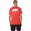 T-SHIRT UNISEX ASICS SMSB 1977 RUN CLUB A MANICHE CORTE