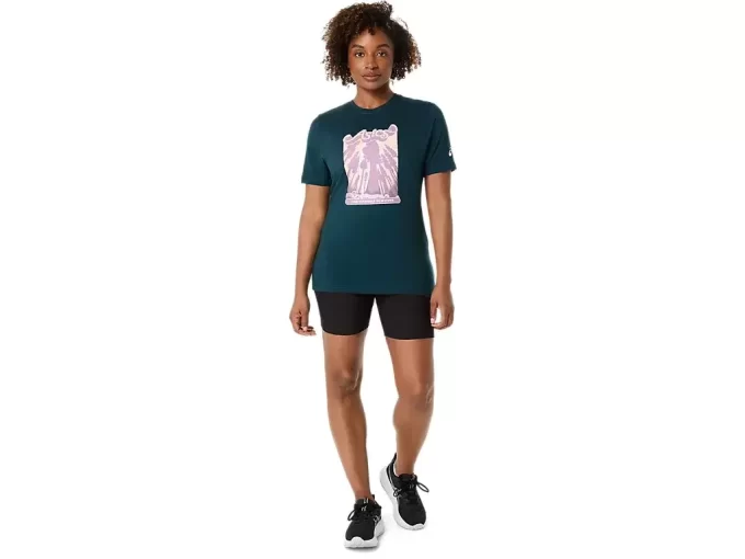 T-SHIRT UNISEX ASICS WANDER A MANICHE CORTE