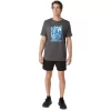 T-SHIRT UNISEX ASICS WANDER A MANICHE CORTE