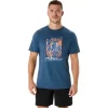 T-SHIRT UNISEX ASICS WANDER A MANICHE CORTE