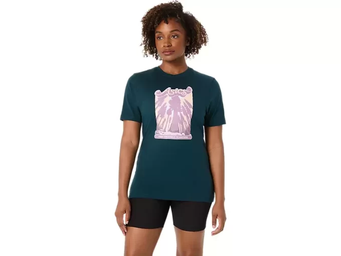 T-SHIRT UNISEX ASICS WANDER A MANICHE CORTE