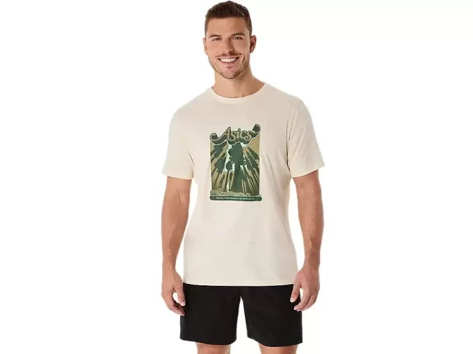 T-SHIRT UNISEX ASICS WANDER A MANICHE CORTE