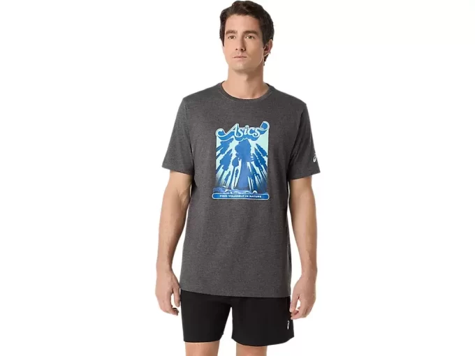 T-SHIRT UNISEX ASICS WANDER A MANICHE CORTE