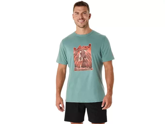 T-SHIRT UNISEX ASICS WANDER A MANICHE CORTE