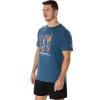 T-SHIRT UNISEX ASICS WANDER A MANICHE CORTE