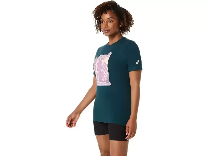 T-SHIRT UNISEX ASICS WANDER A MANICHE CORTE