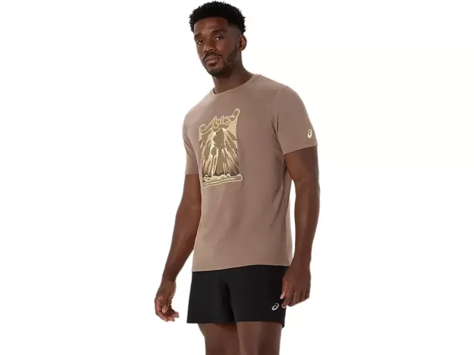 T-SHIRT UNISEX ASICS WANDER A MANICHE CORTE