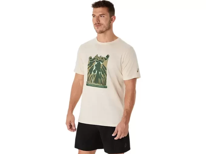 T-SHIRT UNISEX ASICS WANDER A MANICHE CORTE