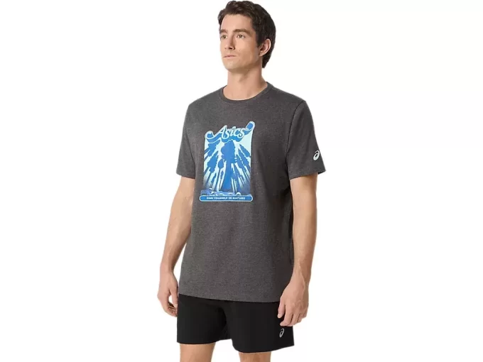 T-SHIRT UNISEX ASICS WANDER A MANICHE CORTE