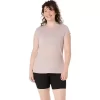 TOP A GIROCOLLO MELANGE DA DONNA
