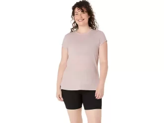 TOP A GIROCOLLO MELANGE DA DONNA