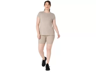 TOP A GIROCOLLO MELANGE DA DONNA