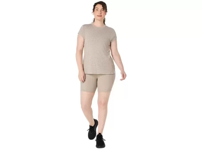 TOP A GIROCOLLO MELANGE DA DONNA TOP A GIROCOLLO MELANGE DA DONNA