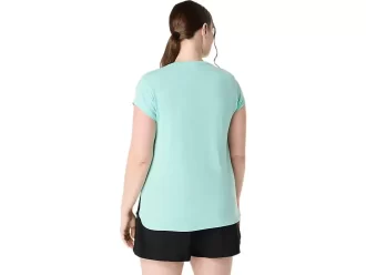 TOP A GIROCOLLO MELANGE DA DONNA