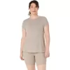 TOP A GIROCOLLO MELANGE DA DONNA TOP A GIROCOLLO MELANGE DA DONNA