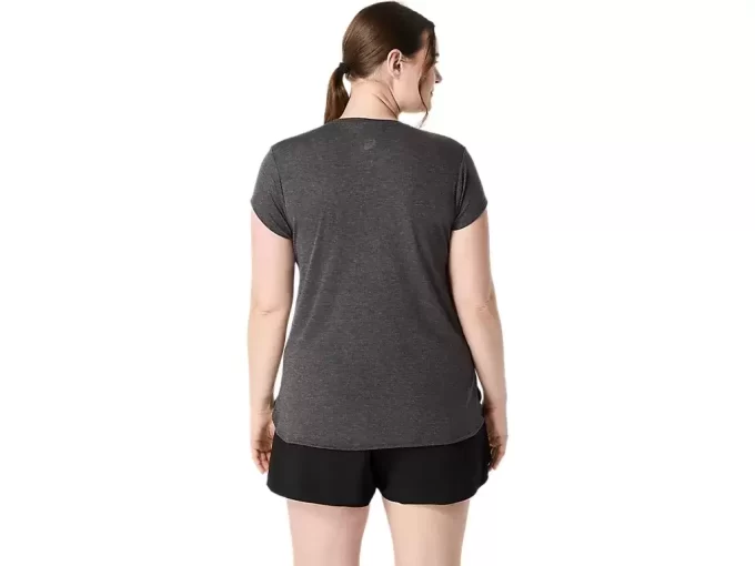 TOP A GIROCOLLO MELANGE DA DONNA