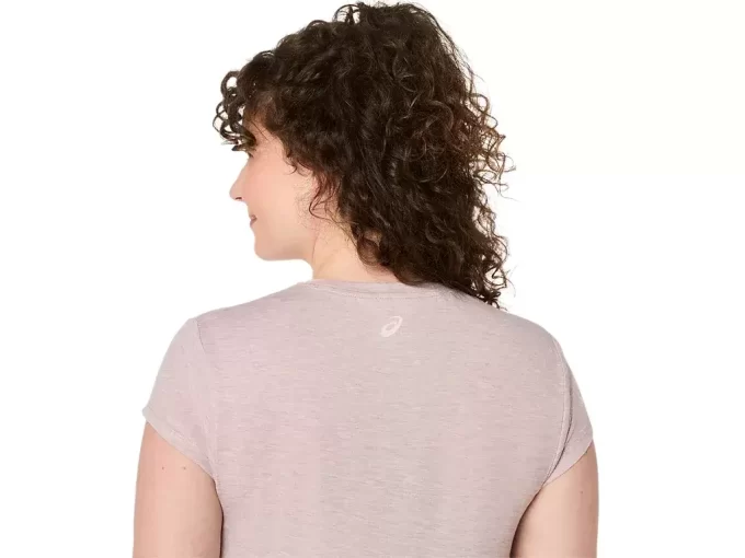 TOP A GIROCOLLO MELANGE DA DONNA