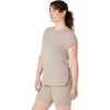 TOP A GIROCOLLO MELANGE DA DONNA TOP A GIROCOLLO MELANGE DA DONNA