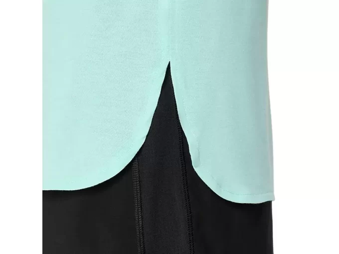 TOP A GIROCOLLO MELANGE DA DONNA