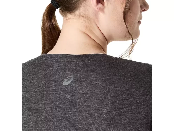 TOP A GIROCOLLO MELANGE DA DONNA