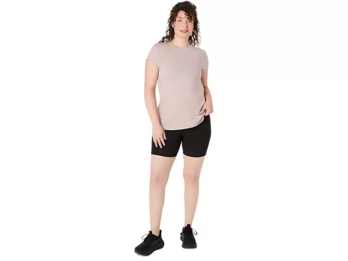 TOP A GIROCOLLO MELANGE DA DONNA