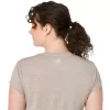 TOP A GIROCOLLO MELANGE DA DONNA TOP A GIROCOLLO MELANGE DA DONNA