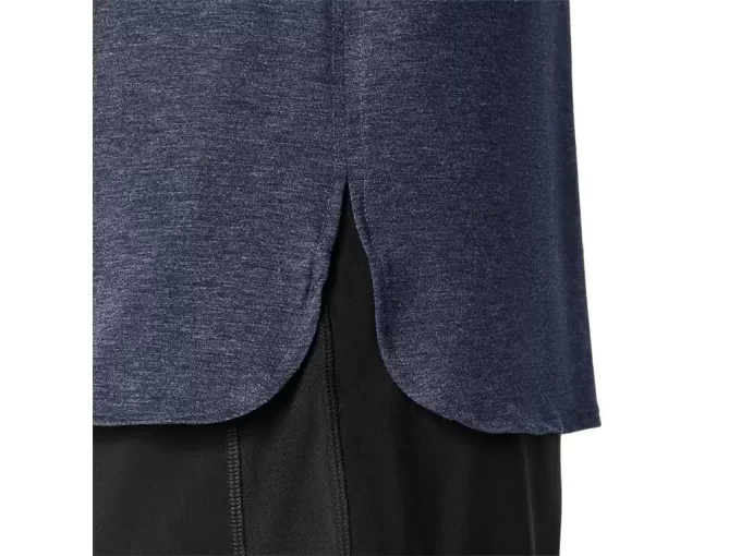 TOP A GIROCOLLO MELANGE DA DONNA