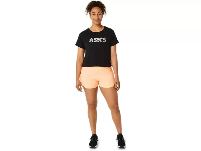 Top a maniche corte da donna Asics Daisy Crop