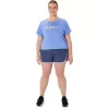 Top a maniche corte da donna Asics Daisy Crop