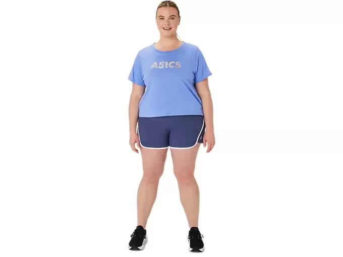 Top a maniche corte da donna Asics Daisy Crop