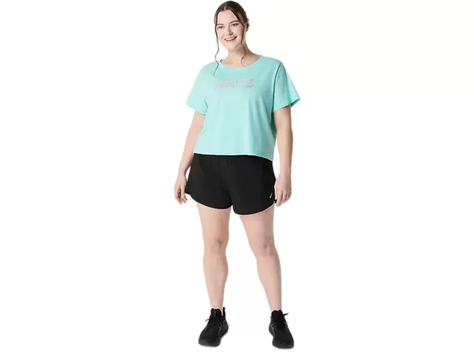 Top a maniche corte da donna Asics Daisy Crop