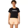Top a maniche corte da donna Asics Daisy Crop