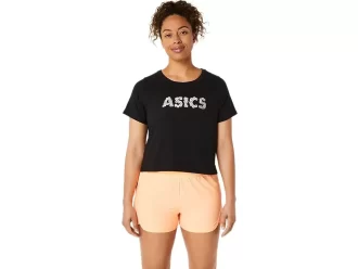 Top a maniche corte da donna Asics Daisy Crop