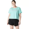 Top a maniche corte da donna Asics Daisy Crop