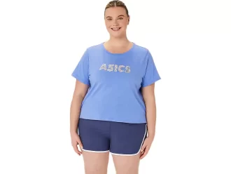 Top a maniche corte da donna Asics Daisy Crop