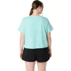 Top a maniche corte da donna Asics Daisy Crop