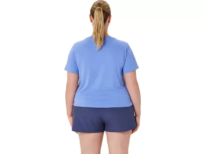 Top a maniche corte da donna Asics Daisy Crop